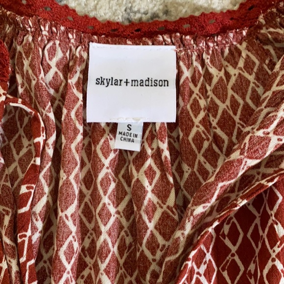 Skylar + Madison Peasant Dress - Picture 2 of 7